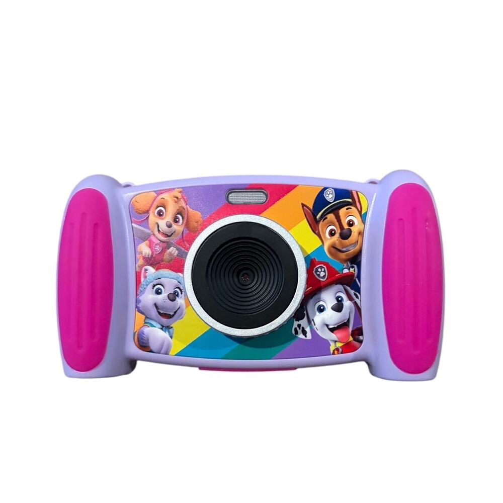 Nickolodeon Paw Patrol Kids Pink Interactive Camera PAWC3019 SD Card Video Games